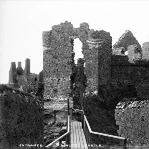 Entrance to Dunluce Castle, Co. Antrim