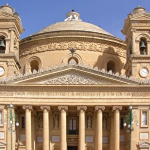 The entrance to Mosta Dome, Mosta