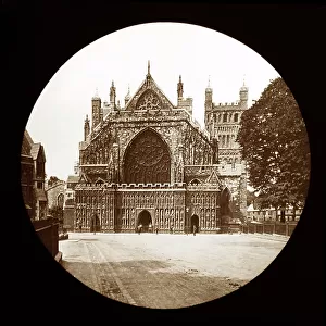 exeter cathedral west front