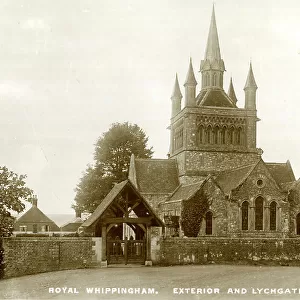 Exterior and Lychgate, St Mildred's Church, Whippingham