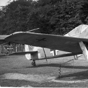 Focke-Wulf Fw190 on display in Green Park, London