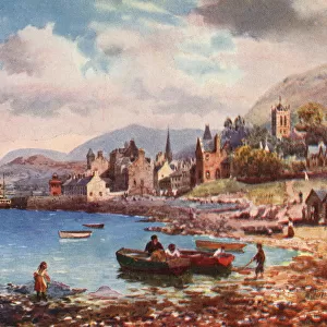 Fort William, Scotland on the shores of Loch Linnhe
