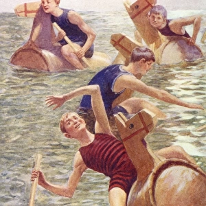 Game / Barrel-Boating 1911