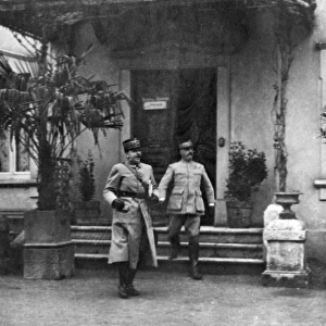 General Franchet d Esperey and General Chretien