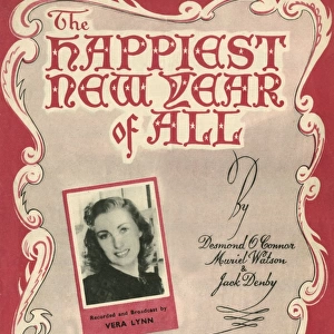 The happiest new year of all - Music Sheet Cover