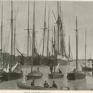 Harbour, docks and landings, Calumet River, Chicago, USA