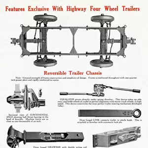 Highway Four Wheel Trailers and Reversible Trailer Chassis