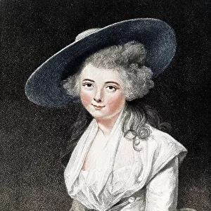 The Honourable Miss Bingham by Sir Joshua Reynolds