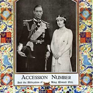 Illustrated London News Accession of George VI, 1936 cover