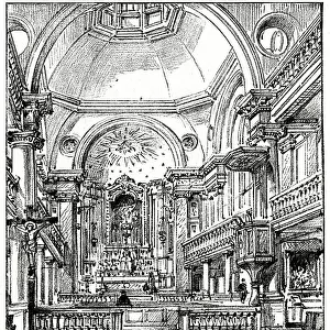 Interior of the Sardinian Chapel, 1893