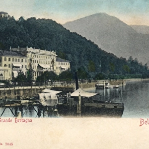 Italy - Bellagio - Great British Hotel on Lake Como