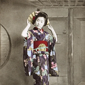 Japan - Geisha Girl - studio pose