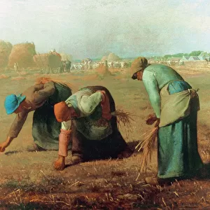 Jean-Francois Millet (1814-1875). The Gleaners (1856). Orsay