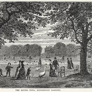 Kensington Gardens, Round Pond