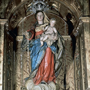 Our Lady of the Rosary. Baroque. Church of Saint Peter the A