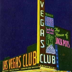 Las Vegas Club, Las Vegas, Nevada, USA