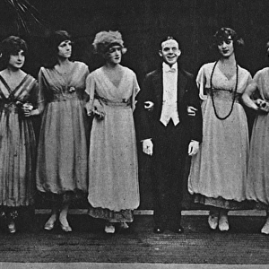 Les Rouges et Noirs army troupe at the Savoy, 1919