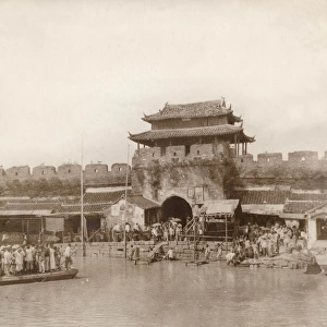 One of the main gates of Nanking, China