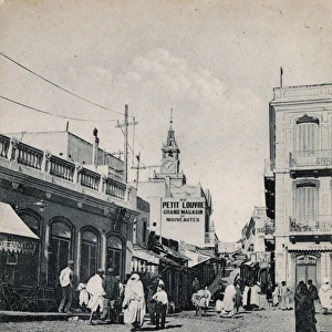 Main Street in Tangier (Tangiers), Morocco