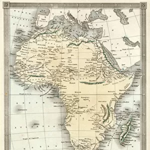 MAP / AFRICA 1842