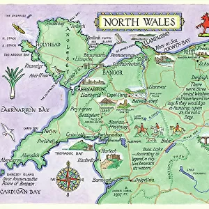 Map - North Wales