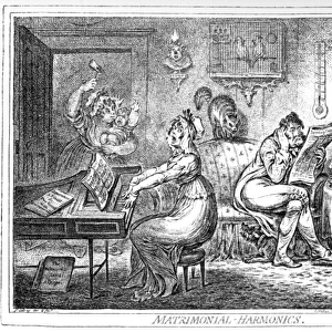 Married life by Gillray