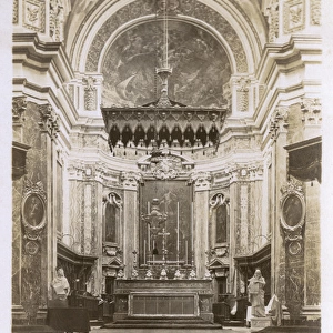 Mdina, Malta - St. Pauls Cathedral - Main altar
