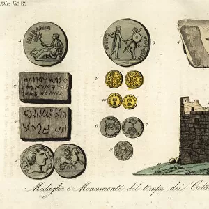Medals and monuments of the Celtiberians