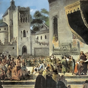 Meeting of Christopher Columbus with the Catholic