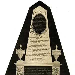 Memorial, at Portsea to the Crew of HMS Royal George