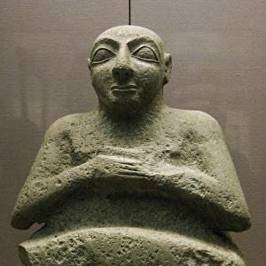 Mesopotamia. Early Dynastic Period. Statue of Kurlil. From T