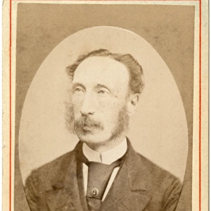 Middle-aged Victorian man with whiskers