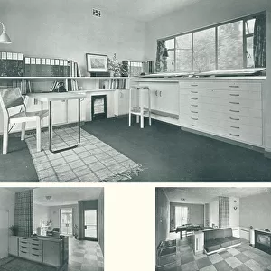 Modernist House Interior, Downshire Hill, Hampstead