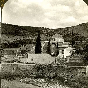 Monastery of Daphni, near Eleusis, Greece