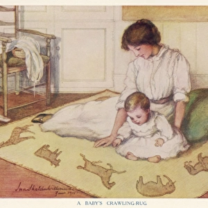 Mother / Baby Crawling Rug