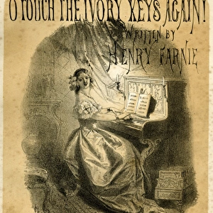 Music cover, O Touch the Ivory Keys Again