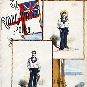 Music cover, The Royal Middies Polka