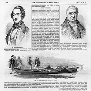 Page from Illustrated London News 22 April 1848