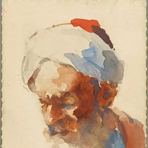 Painting of a Turkish man - Constantinople