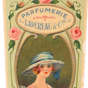 Perfume label, Lapereau & Cie, Paris