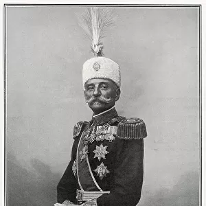 Peter I of Serbia (1844 - 1921), last king of Serbia, reigning from 15 June 1903 to 1 December 1918. Date: 1904