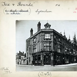 Photograph of Fox & Hounds PH, Sydenham, London