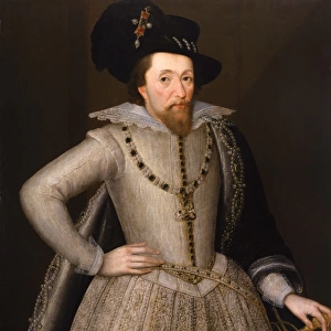 Portrait of King James I, by John de Critz the Elder