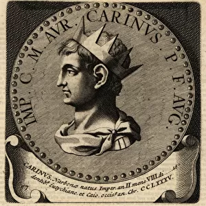 Portrait of Roman Emperor Carinus