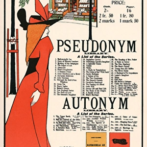 Poster for The Yellow Book Magazine