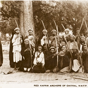 Red Kaffir Archers of Chitral - Khyber Pass