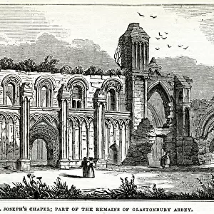 Remains of Glastonbury Abbey