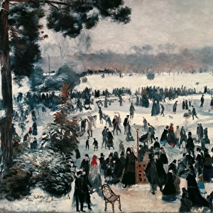 RENOIR, Pierre-Auguste (1841-1919). Skaters on