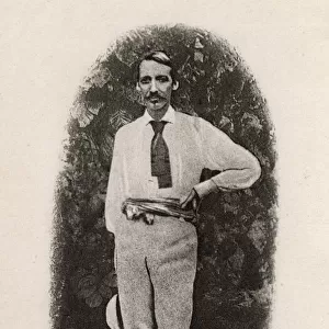 Robert Louis Stevenson - at Vailima, Samoa - last portrait
