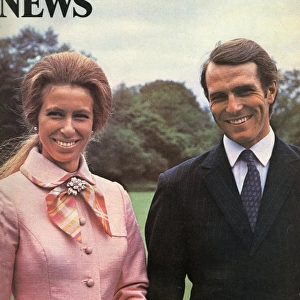 Royal Engagement 1973 - ILN front cover